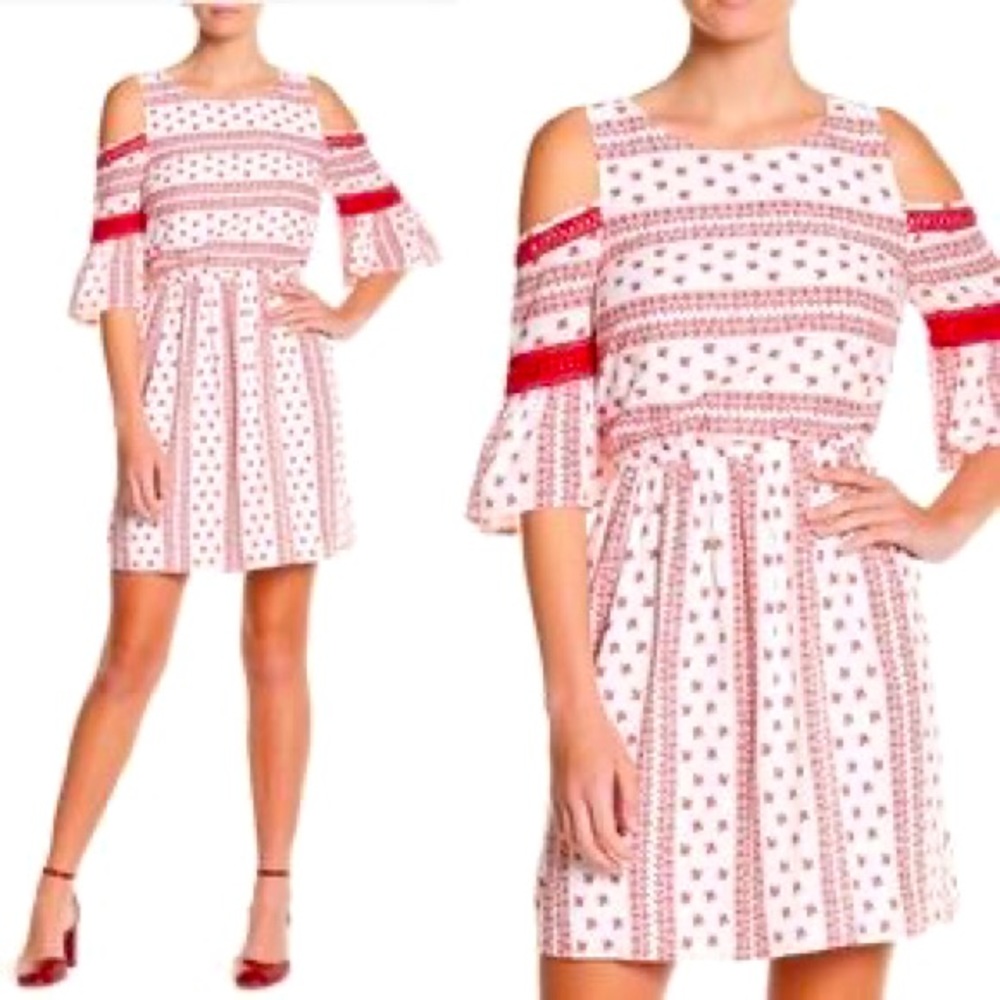 Anthro Skies Are Blue Babydoll Dress